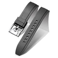BINLUN Quick Release Silicone Watch Bands Replacement Rubber Watch Straps 18mm 19mm 20mm 21mm 22mm 24mm Smartwatches Bands for Men and Women Waterproof Sport Watchbands (20mm, Black)