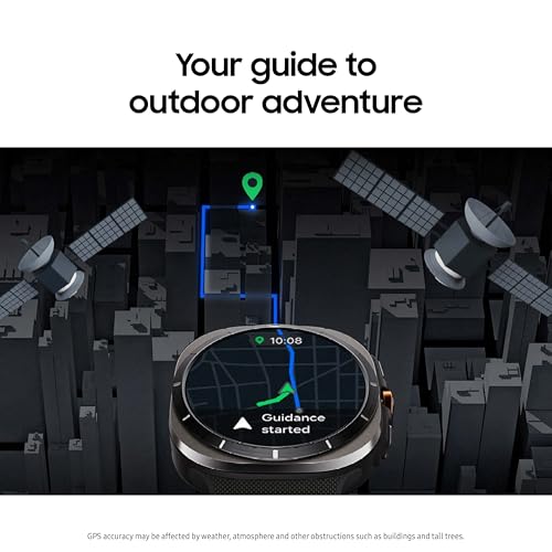 Samsung Galaxy Watch Ultra (2024) 47mm LTE AI Smartwatch w/Energy Score, Wellness Tips, Heart Rate Tracking, Sleep Monitor, Fitness Tracker, GPS, Titanium Gray [US Version, 1Yr Manufacturer Warranty]