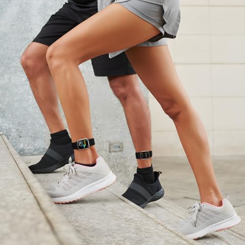 Arm/Ankle Band Compatible with Apple Watch 38mm 40mm 41mm 42mm 44mm 45mm 46mm 49mm for Women Men, Adjustable and Breathable Nylon Armband/Ankle Strap for iWatch SE3 2 1 Ultra Ultra2 Ultra3 Series 11 10 9 8 7 6 5 4 3 2 1
