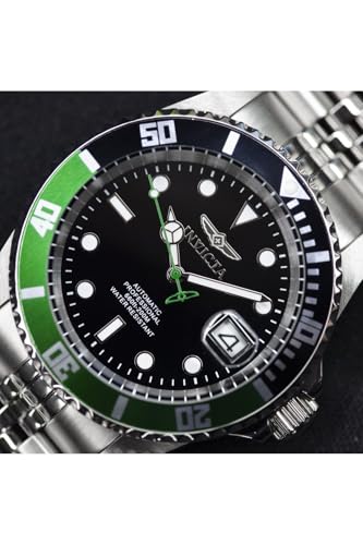 Invicta Men's Pro Diver Automatic Watch with Stainless Steel Band, Silver (Model: 29177)