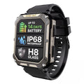 Hard Hat Watches - Rugged Smart Watch for Men, Original Smartwatch, Waterproof Smart Watch for Construction Work Men, with Fitness Trackers, Heart Rate Monitor, IP68, Pedometer, Workout Modes & More