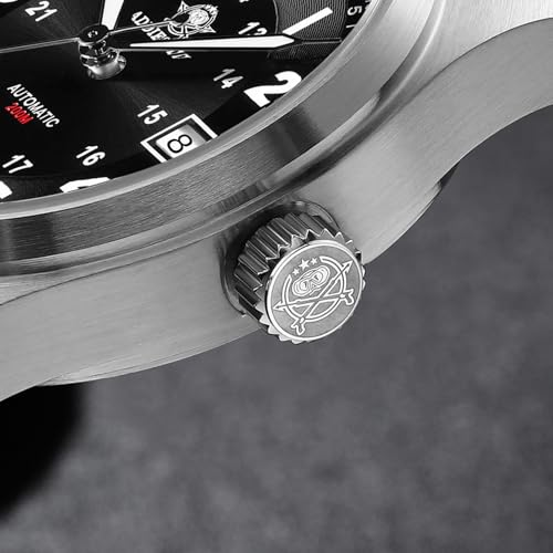 ADDIEDIVE 39 MM Mens Automatic Watches 8215 Movement Waterproof 200M BGW9 Luminous Analog Stainless Steel Field Watch