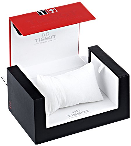 Tissot mens Tissot Luxury Powermatic 80 316L stainless steel case with yellow gold PVD coating Automatic Watch, Grey, Stainless steel, 22 (T0864072226100)