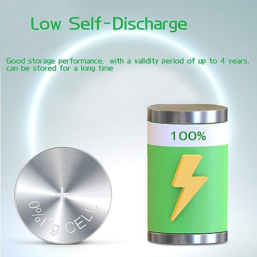 Cotchear 10pcs AG1 Battery LR621 364 Watch Battery 1.55V 364 SR621SW LR621 621 LR60 CX60 Alkaline Button Cell Batteries for Watch Toys Remote