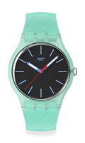 Swatch Unisex Casual Watch Green Bio-sourced Quartz HINT of Mint