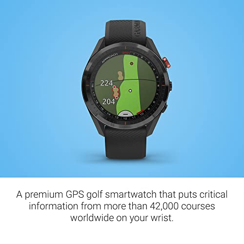 Garmin Approach S62 Bundle, Premium Golf GPS Watch with 3 CT10 Club Tracking Sensors, Built-in Virtual Caddie, Mapping and Full Color Screen, Black (Renewed)