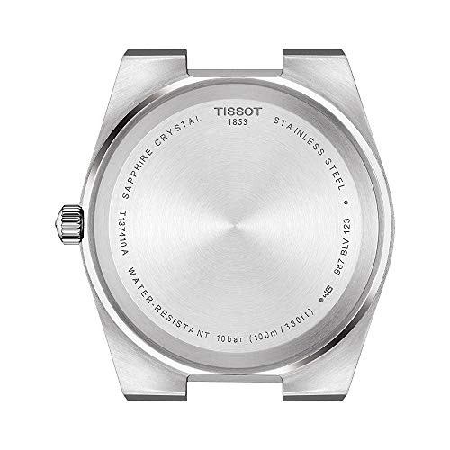 Tissot mens PRX 316L stainless steel case Dress Watch Grey T1374101103100