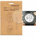 VRWOX [3-Pcs] TPU Screen Protector For AE-1500 AE-1500WH-1AV Watch Full Coverage HD Clear Anti-Bubble and Anti-Scratch For 【AE-1500】