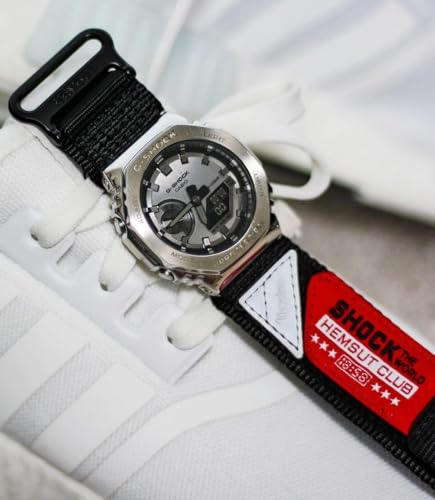 Watch Band Strap for Casio Mens G-Shock DW-5600/5700/6900/8900,GA-100,GW-6900,GAX100,GD100/110/120 Upgraded Buckles 16MM Nylon Watch Band