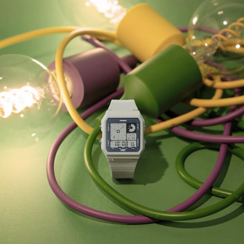 Casio POP Bio-Based Renewable Band LED Backlight Daily Alarm Digital Watch LF20W-8A