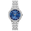 Bulova Ladies' Crystal Phantom 3-hand Quartz Watch, Faceted Mineral Glass Dial