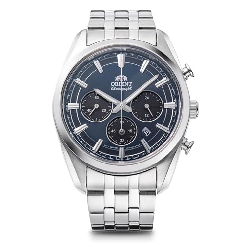 Orient Contemporary Chronograph Blue Dial Men's Watch RA-TX0303L