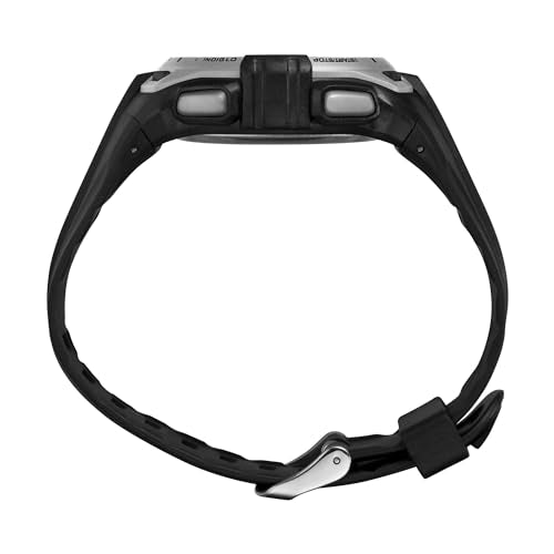 Timex Men's Digital 43mm Watch - Black Band Digital Dial Black Case