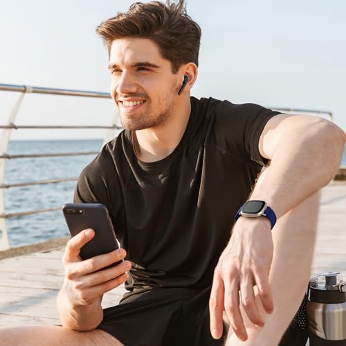 Maledan Bands Compatible with Fitbit Versa 3/ Fitbit Sense/Sense 2/ Versa 4 Watch Band Men Women, Adjustable Stretchy Bracelet Wristband for Fitbit Versa 3 Watch and Fitbit Sense Smartwatch Bands