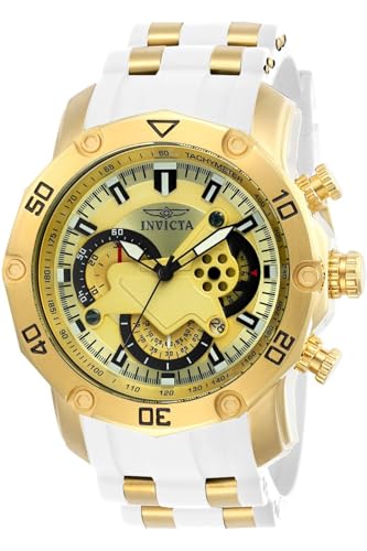 Invicta Men's 23424 Pro Diver Analog Display Quartz White Watch