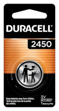Duracell CR2450 Lithium Battery, 1 Count, Key Fob & Watch & Car Remote