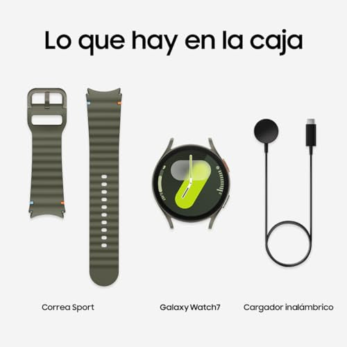Samsung Galaxy Watch 7 | 44mm | AI Smartwatch w/ 1.5" AMOLED, Wear OS 5, Wi-Fi, Bluetooth, Heart Rate, Sleep Apnea & GPS Fitness Tracker | International Model L310 | w/Fast Charger, Green