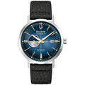 Bulova Men's Vintage Aerojet 4-Hand Automatic Watch, Open Aperture, Hack Feature, 24 Hour Time, Calendar Date, Double Curved Mineral Crystal, Luminous Hands, 41mm