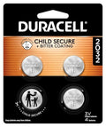 Duracell 2032 Lithium Battery, 4 Count, AirTag & Key Fob, CR2032 3V Cell
