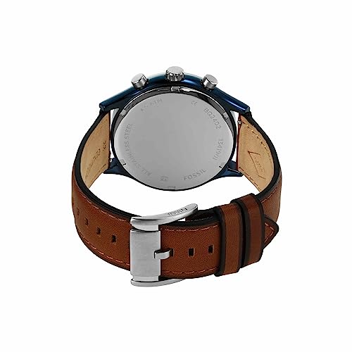 Fenmore Midsize Multifunction Luggage Leather Watch