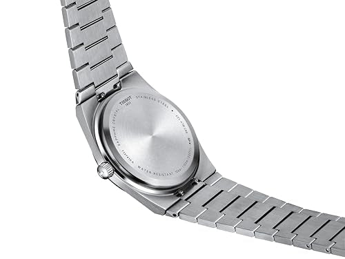 Tissot Men's PRX 316L Stainless Steel Case Dress Watch Grey T1374101104100