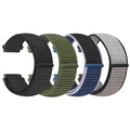 WNIPH 4 Pack Nylon Watch Bands Compatible with Garmin Venu 4 45mm/Venu 3 45mm/2/Vivoactive 4, Garmin Forerunner 255/255 Music/265/955, 22mm Sport Repalcement Strap for Amazfit GTR 4/3/2/Bip 6/Bip 5