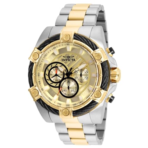 Invicta Men's 25518 Bolt Analog Display Quartz Two Tone Watch
