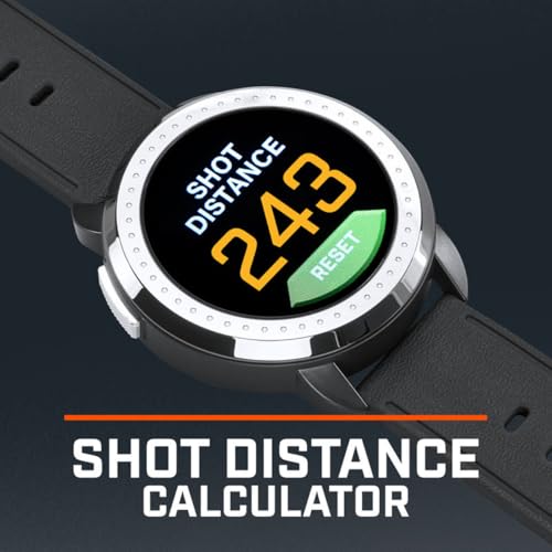 Bushnell Golf iON Elite GPS Smartwatch (Black) | 38,000 Courses, Slope Compensation, Hazard Info, Color Touchscreen, Distance Calculator, Magnet Mount, Scorekeeping | Signature Series Power Bundle