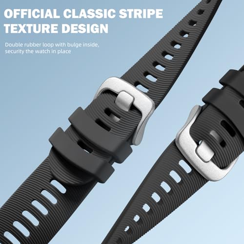 GEAK Compatible with Garmin Forerunner 245 Watch Band, 20mm Sport Strap Compatible with Garmin Vivoactive 5 Watch Bands/Vivoactive 6/3 Bands/Venu/Venu SQ,Forerunner 645/245 Music/Galaxy Watch 7/6/5/4