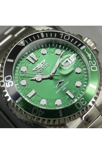 Invicta Pro Diver Men 43mm Stainless Steel Steel Green dial PC32 Quartz