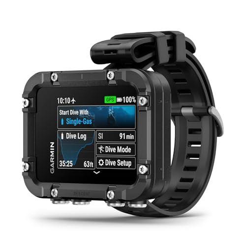 Garmin Descent™ X30, Rugged Dive Computer, Surface GPS, Button Controls, Vibrant 2.4-inch Color Display, Up to 30 Hours of Battery Life