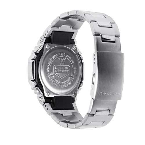 Casio G-Shock G-Steel GM2110D Analog-Digital Sky Blue Dial Stainless Steel Watch 43mm - GM2110D-2A