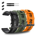 ZPJPPLX 26mm Easy Fit Watch bands For Tactix 8/Fenix 8 7X Pro 6X 5X,Soft Silicone Sport Straps Compatible for Garmin Tactix8/7/Fenix 6X Pro/5X Plus/Enduro3 2/Descent Mk2i/3i Epix Pro quatix 8 51mm