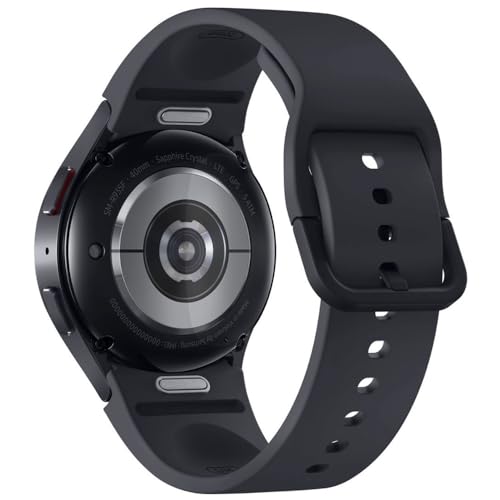 SAMSUNG Galaxy Watch 6 (40mm, WiFi + 4G LTE) 1.3" Super AMOLED Smartwatch GPS Bluetooth, Fully Unlocked w/Sleep Coaching, Water Resistant, BP Monitor R935U (w/Fast Charger Cube, Graphite) (Renewed)