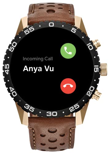 Citizen CZ Smart PQ2 44MM Sport Smartwatch with YouQ App with IBM Watson® AI and NASA Research, Wear OS by Google, HR, GPS, Fitness Tracker, Amazon Alexa™, iPhone Android Compatible, IPX6 Rating