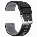 Ritche Christmas Gift Christmas Stocking Stuffers 18mm Silicone Watch Band Quick Release Rubber Watch Bands for Men Women, White Elephant Gifts, Stocking Stuffers for Men