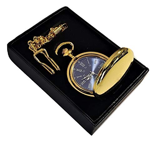1 Personalized Pocket watch, Vintage style engraved gift. Box included, Stainless chain and engraving is included, Groomsmen, best man gifts for couples and weddings (Silver)