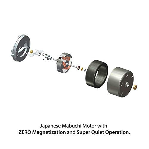 Heiden Watch Winder for Automatic Watches, Double Watch Winders for Rolex, Dual Watch Winder Japanese Motor - Zero Magenetization