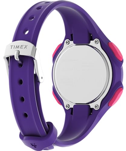 Timex Women's Ironman Triathlon Essential 30 34mm Watch - Purple Strap Digital Dial Purple Case