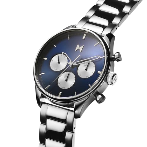 MVMT Men’s Airhawk - Pilot Watch - Military Analog Wristwatch - Aviator - Minimalist Water-Resistant 5 ATM/50 Meters Timepiece - Interchangeable Watch Bands - 42mm
