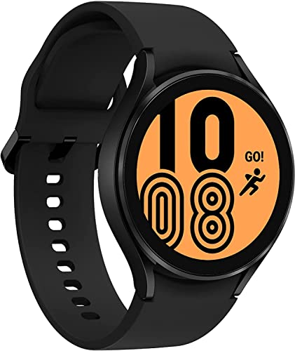 Samsung Galaxy Watch 4, 44mm, Black - Water Resistant, Wireless smartwatch, Sport Band, Wi-Fi/Bluetooth only - SM-R870NZKCXAA (Renewed)