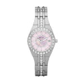 Relic by Fossil Women's Queen's Court Three-Hand Date, Silver Stainless Steel Bracelet Dress Watch, Stainless Steel Watch for Women