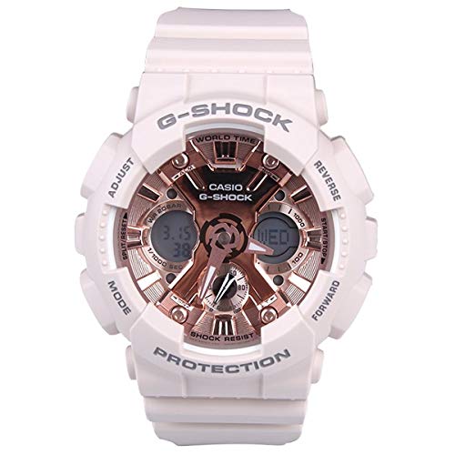 Casio Women's GMA-S120MF-4ACR G Shock Analog-Digital Display Quartz Pink Watch