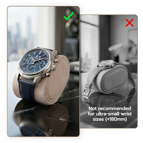 Mcbazel Watch Winder for Automatic Watches, Double Automatic Watch Winder Box, Automatic Watch Display Storage Rotation Wristwatch Box with 2 Slots (Green PU Leather)