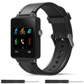 Meifox Compatible with Garmin Vivoactive Band,Solf Silicone Wristband Replacement Bands for Garmin Vivoactive Watch(Black)