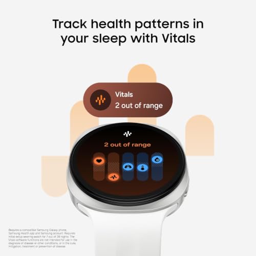 Samsung Galaxy Watch9, Graphite, 44mm Bluetooth Smartwatch
