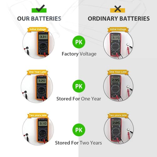 LiCB 10 Pack CR2450 Battery 3V Lithium CR 2450