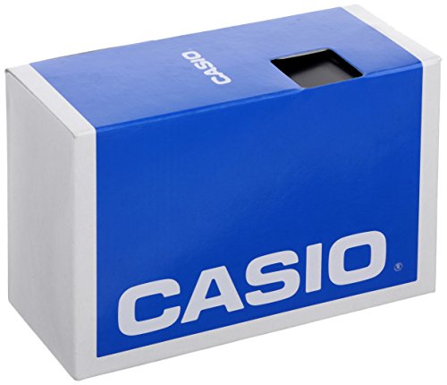 Casio MCW200H Series Men's Analog Watch, Black/Blue, 100M Water Resistant, Retrograde Chronograph, 1/20-Second Stopwatch, Date Display, Multi-Dial Design, Resin Glass, Durable Case and Band, 3-Year Battery