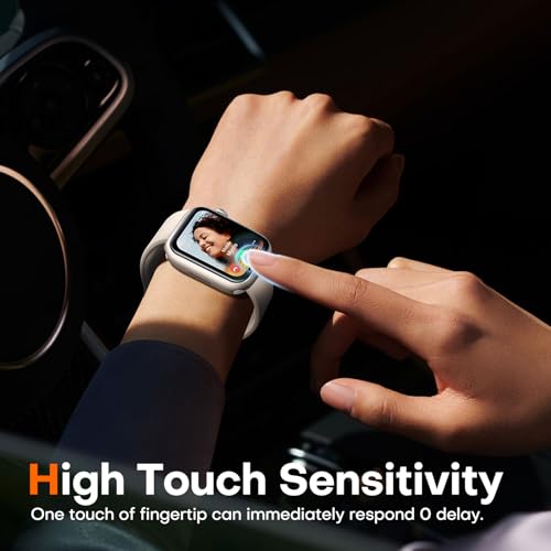 LϟK 6 Pack Screen Protector Designed for Apple Watch 40mm Series 6 5 4 SE / 38mm Series 3 2, Max Coverage, Bubble Free Flexible Soft TPU for iWatch 40mm 38mm