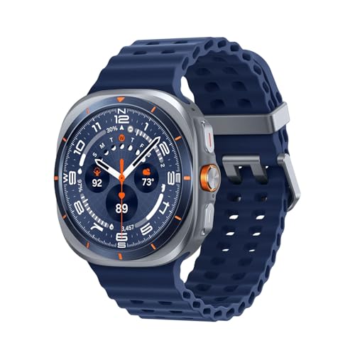 Samsung Galaxy Watch Ultra (2025), Titanium Blue, 47mm, LTE Smartwatch